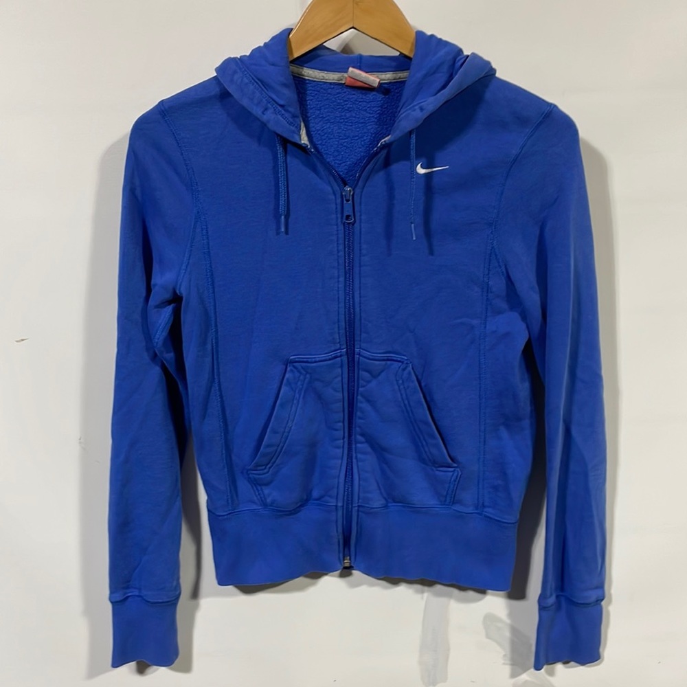 Nike full zip fleece hoodie sweatshirt